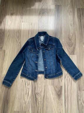 1989 Place Women's Dark Blue Denim Jean Jacket